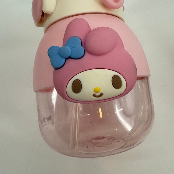 My Melody Pink Water Bottle with Handle – Cute Sanrio Style - Picture 2 of 5